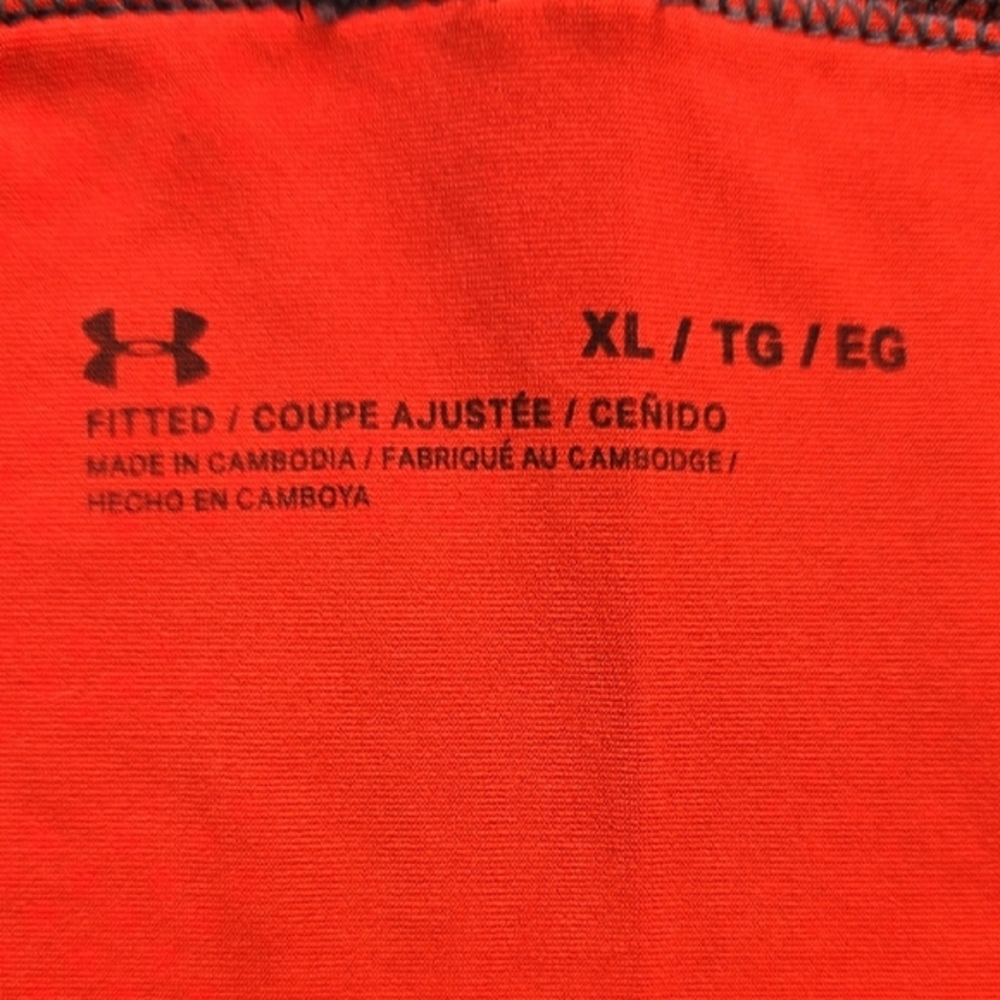 Under Armour Red Camo Performance Boxer Briefs Moisture-Wicking - Picture 2 of 4